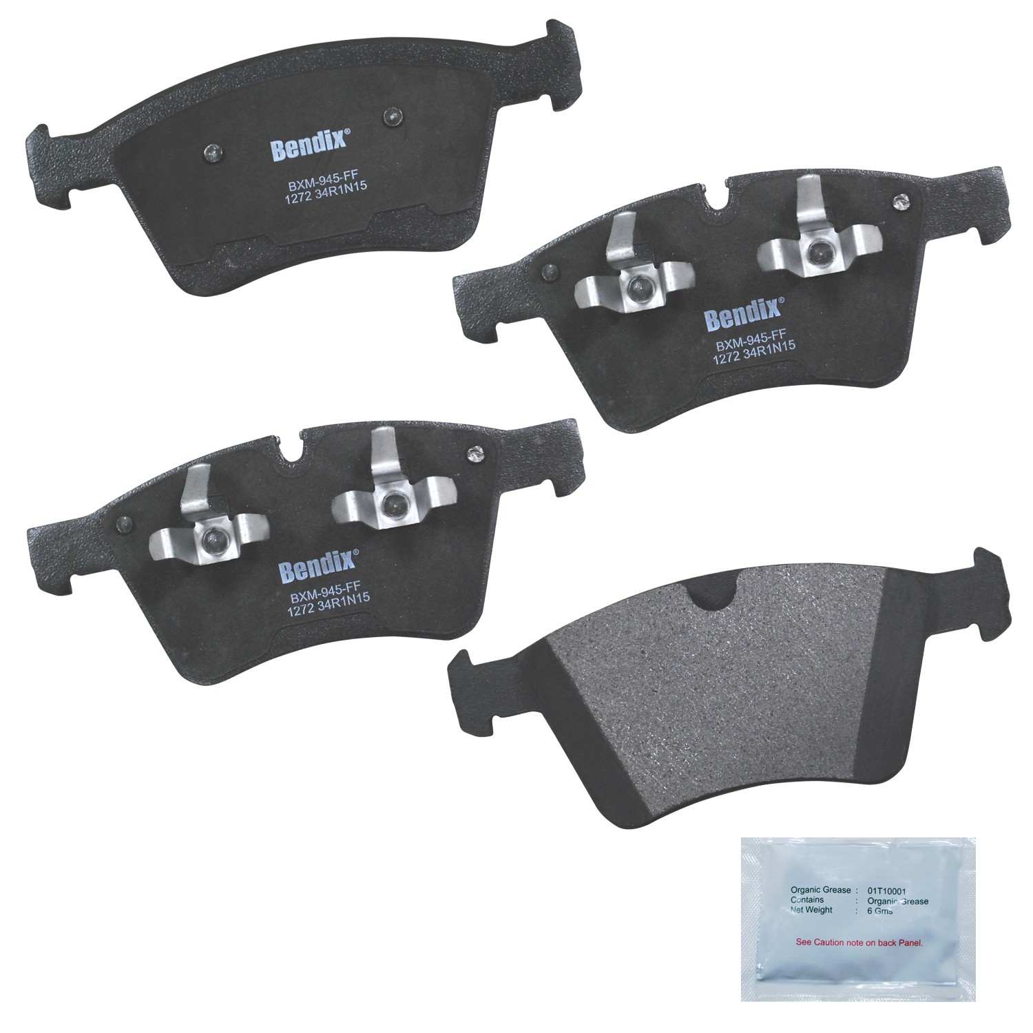 BENDIX PREMIUM COPPER FREE Disc Brake Pad Set CFM1272