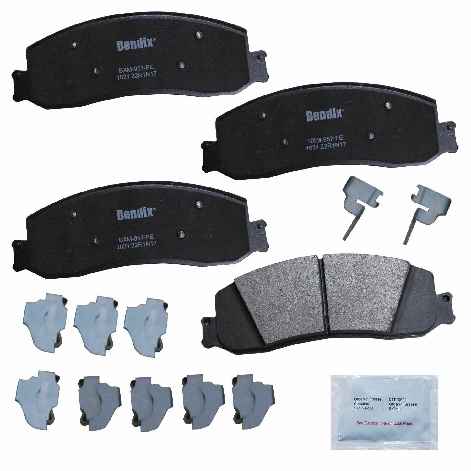 BENDIX PREMIUM COPPER FREE Disc Brake Pad Set CFM1631