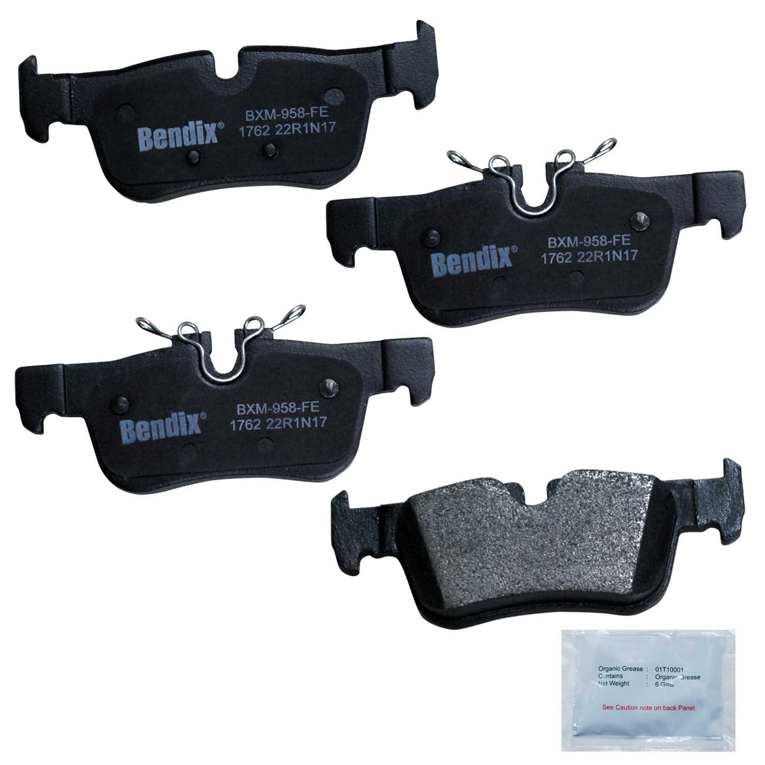 BENDIX PREMIUM COPPER FREE Disc Brake Pad Set CFM1762