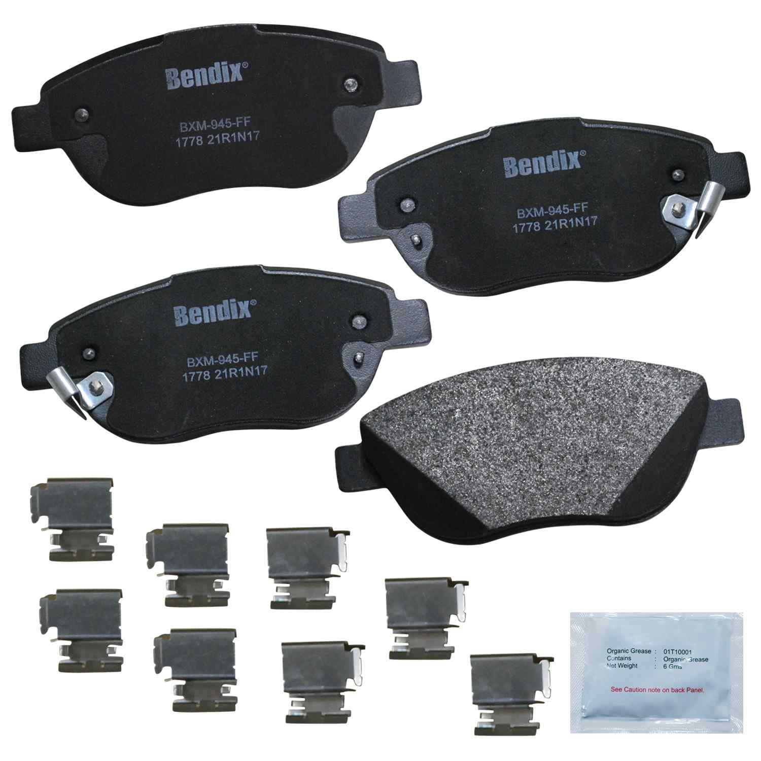 BENDIX PREMIUM COPPER FREE Disc Brake Pad Set CFM1778
