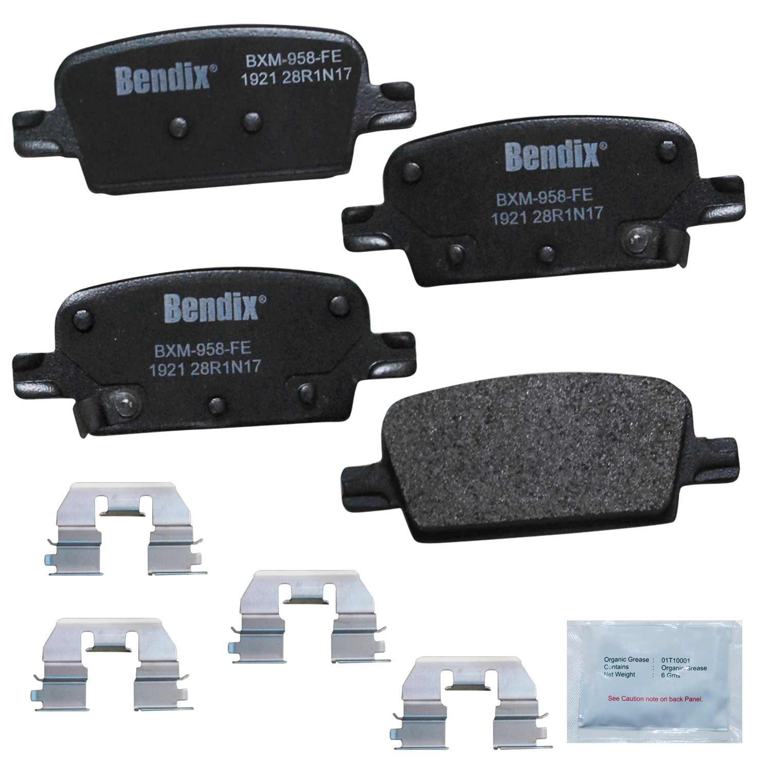 BENDIX PREMIUM COPPER FREE Disc Brake Pad Set CFM1921