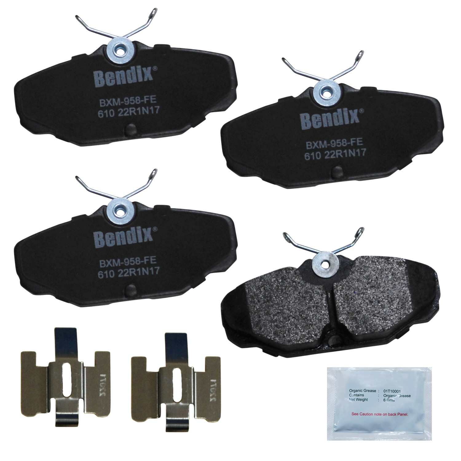BENDIX PREMIUM COPPER FREE Disc Brake Pad Set CFM610