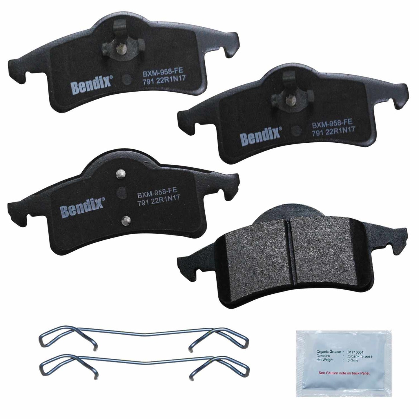 BENDIX PREMIUM COPPER FREE Disc Brake Pad Set CFM791