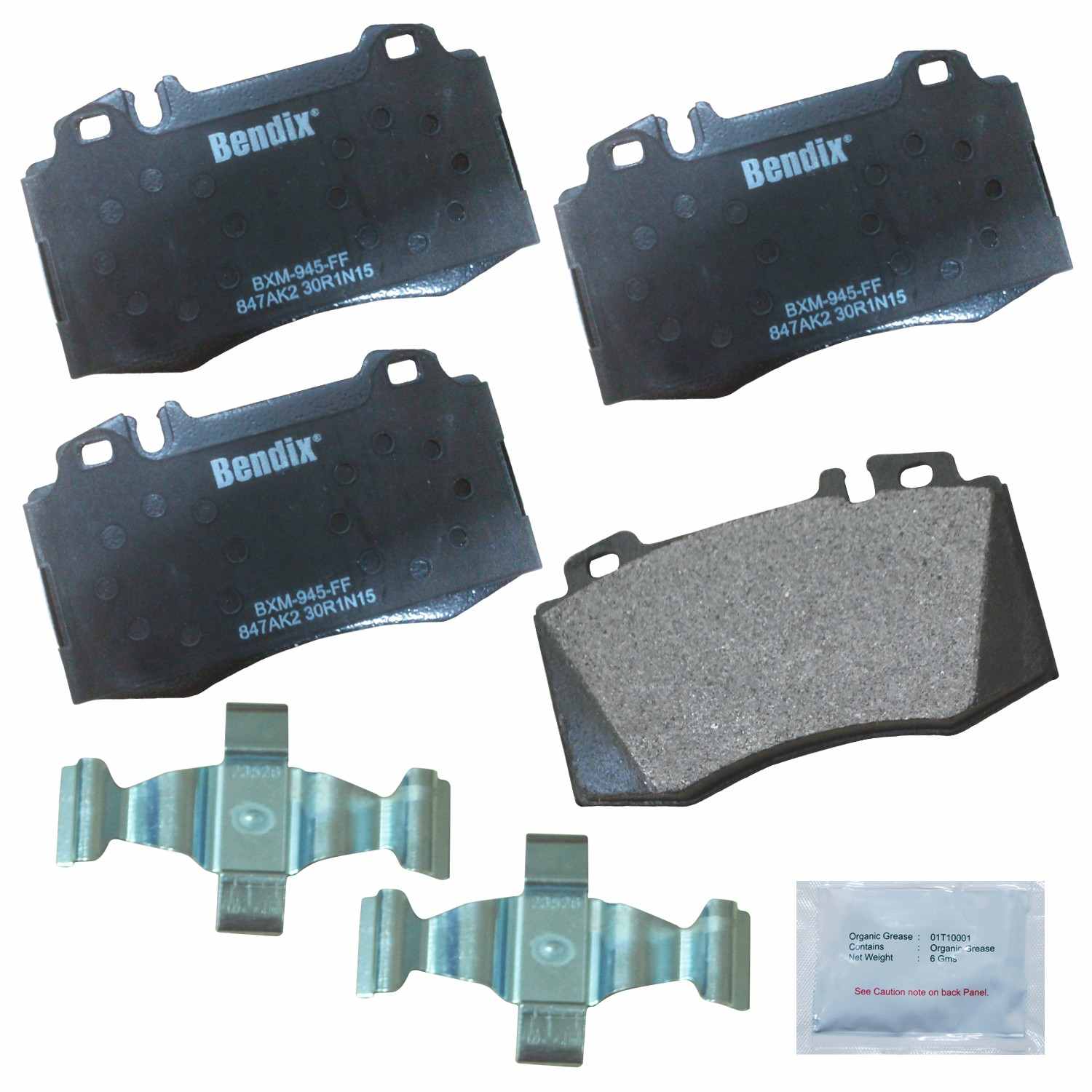 BENDIX PREMIUM COPPER FREE Disc Brake Pad Set CFM847AK2