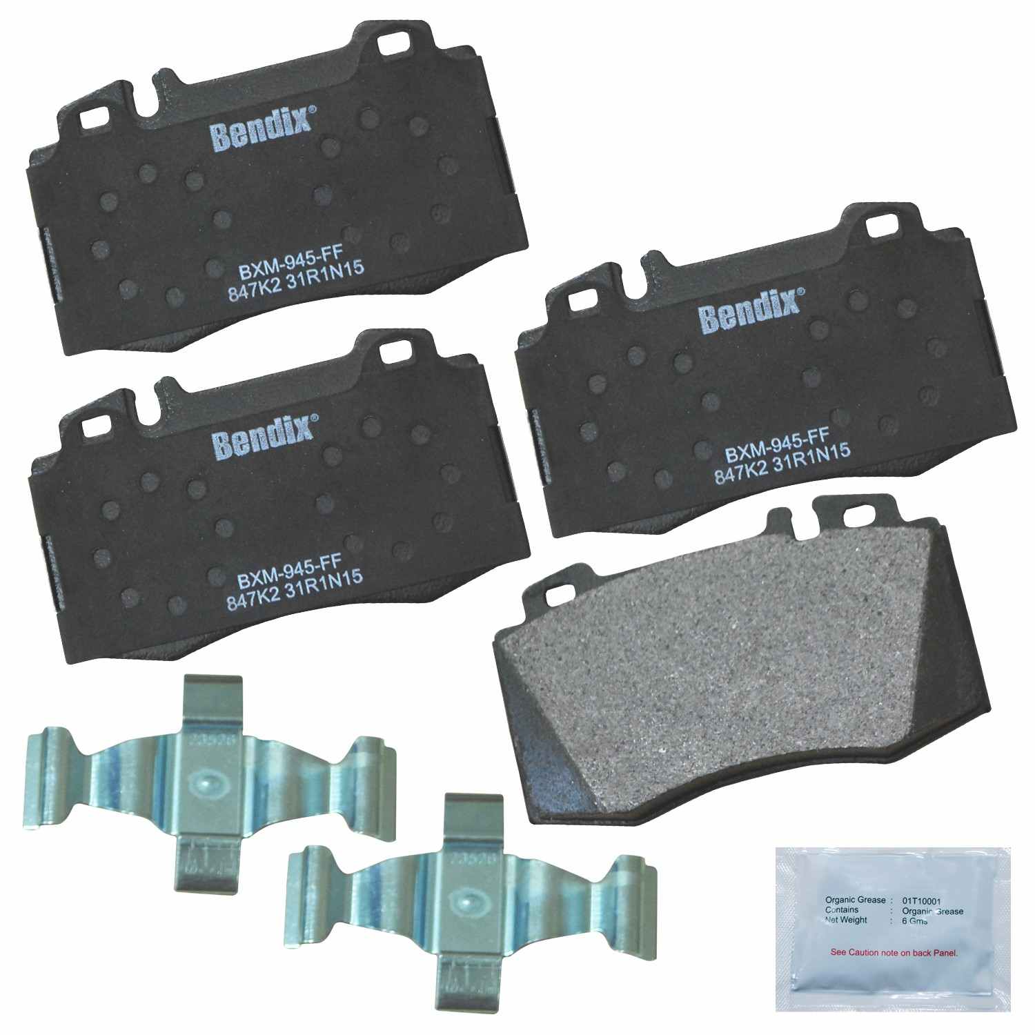 BENDIX PREMIUM COPPER FREE Disc Brake Pad Set CFM847K2