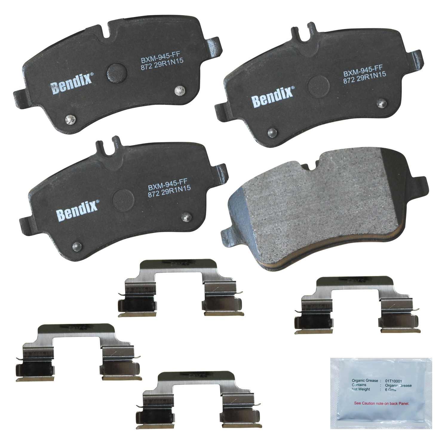 BENDIX PREMIUM COPPER FREE Disc Brake Pad Set CFM872