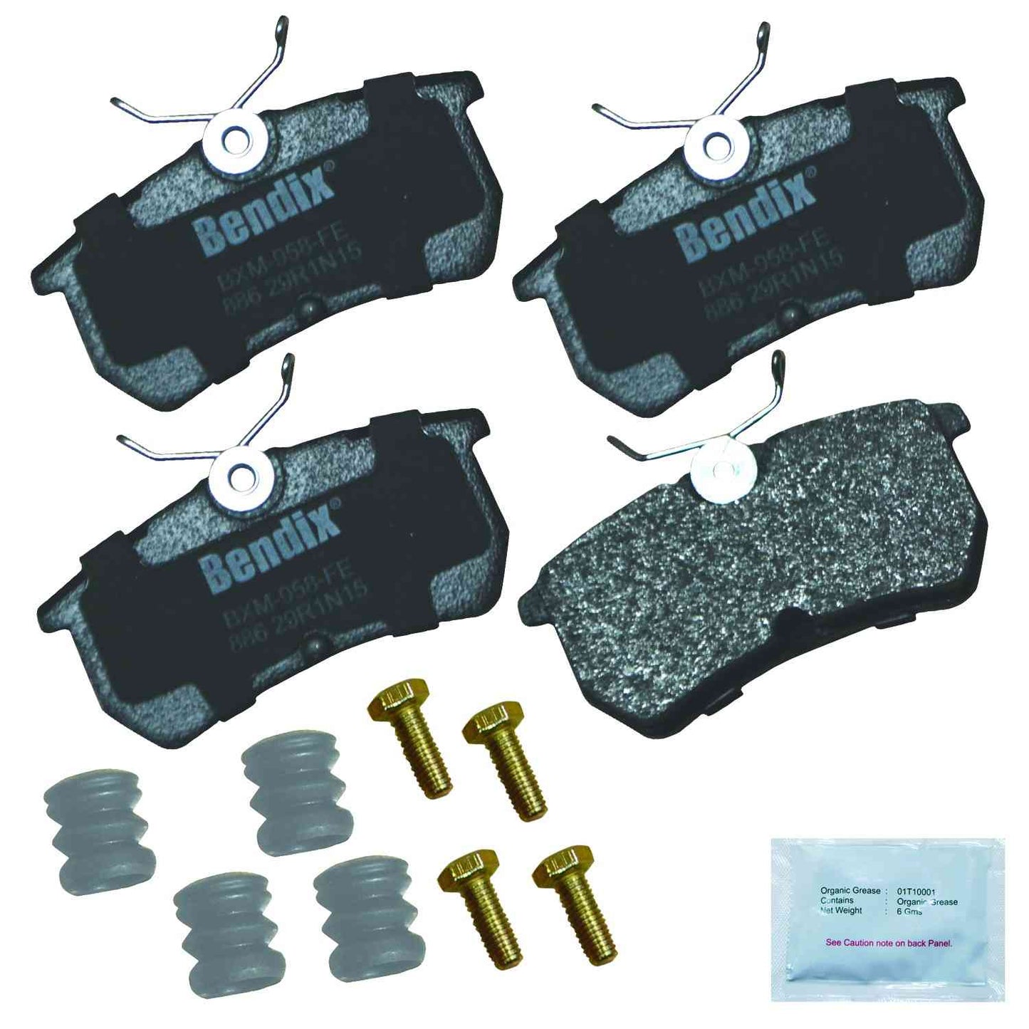 BENDIX PREMIUM COPPER FREE Disc Brake Pad Set CFM886