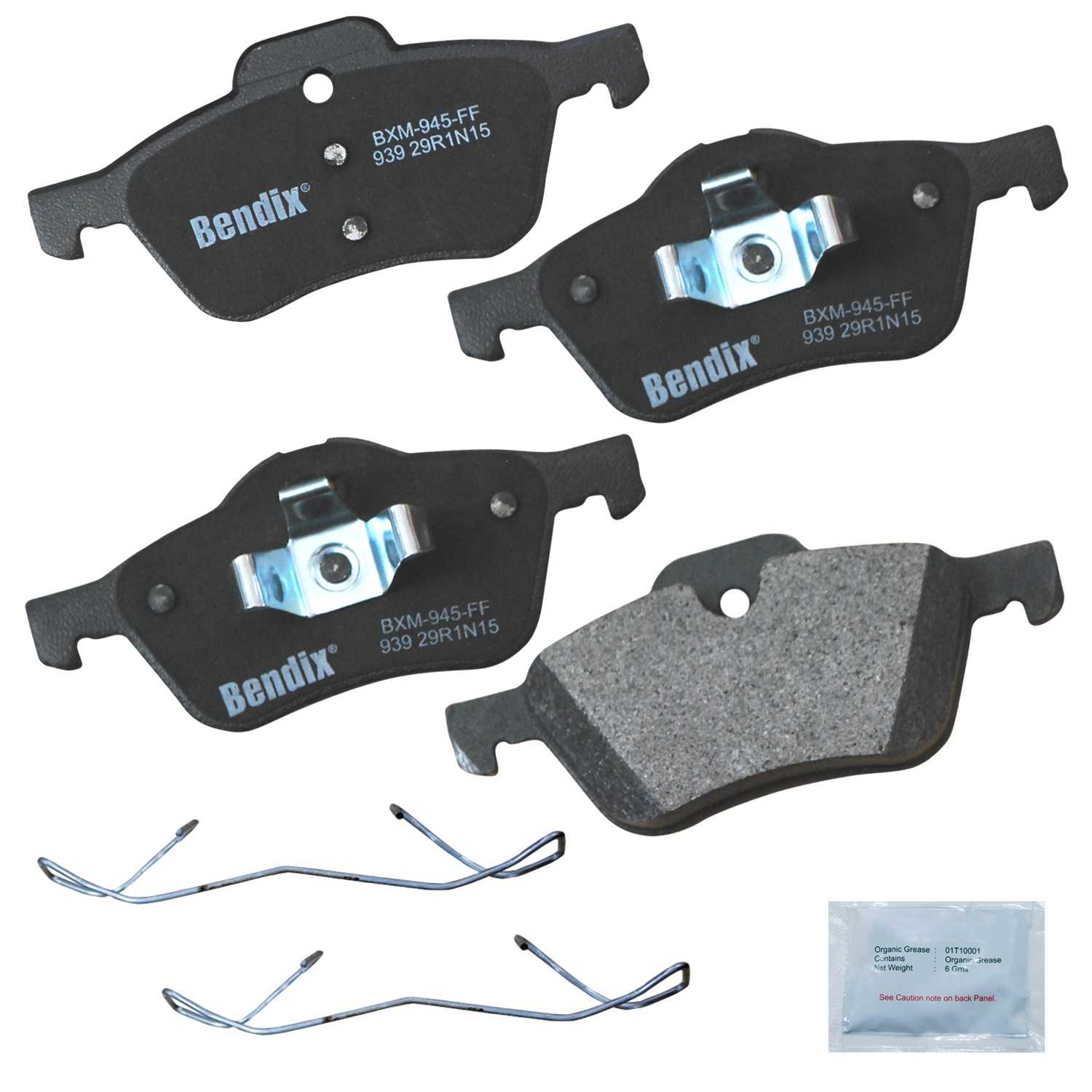 BENDIX PREMIUM COPPER FREE Disc Brake Pad Set CFM939