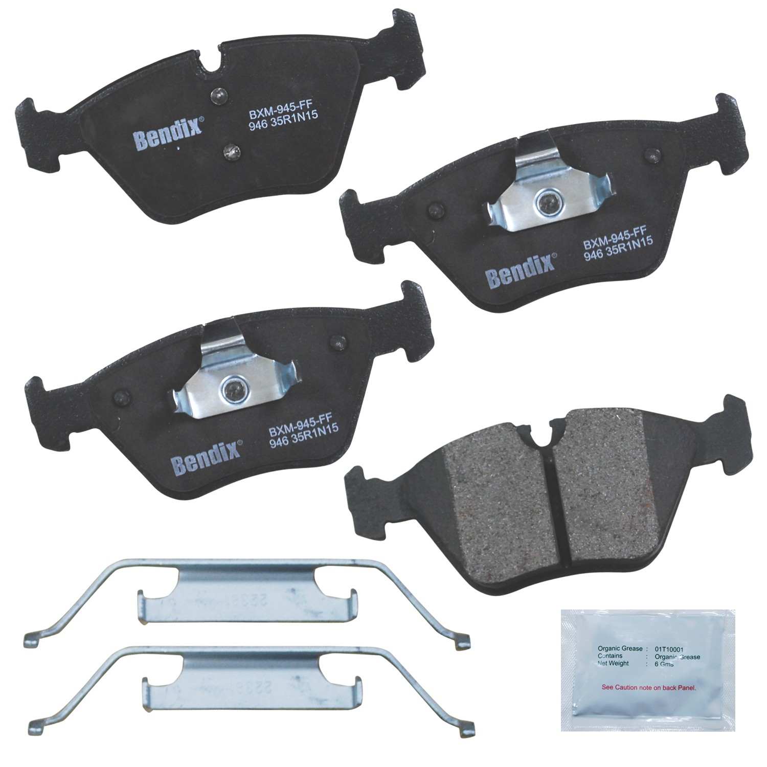 BENDIX PREMIUM COPPER FREE Disc Brake Pad Set CFM946