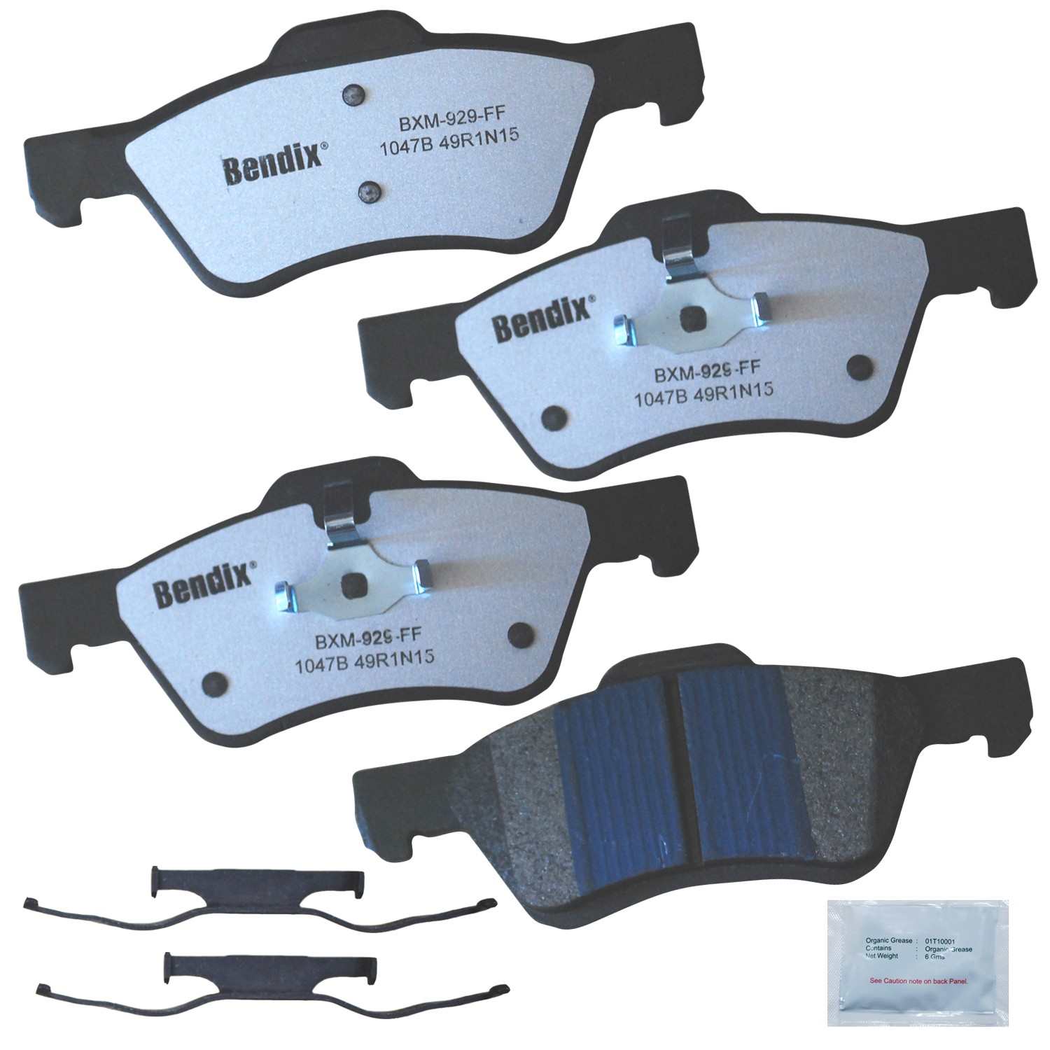 BENDIX FLEET METLOK Disc Brake Pad Set MKD1047BFM