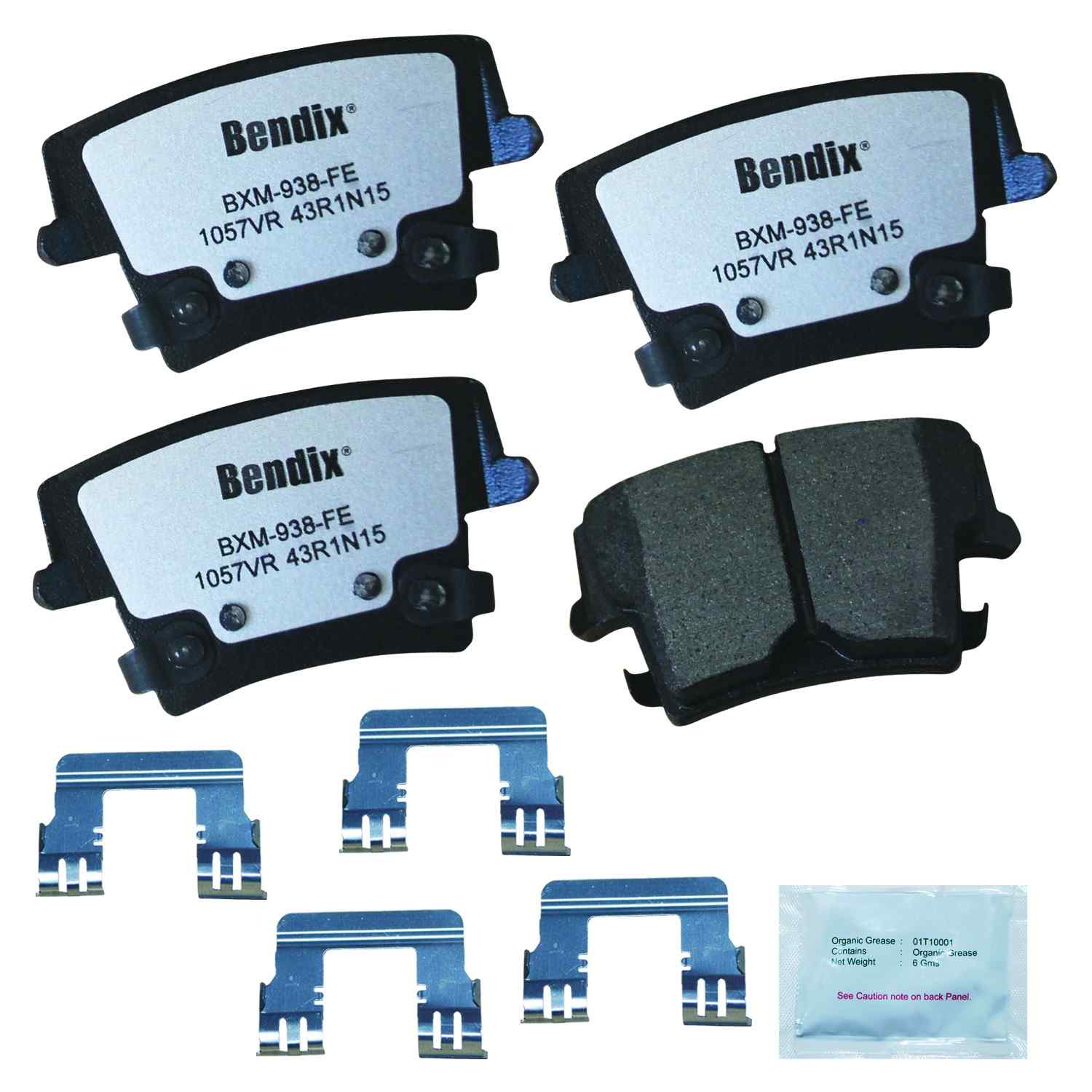 BENDIX FLEET METLOK Disc Brake Pad Set MKD1057VRFM