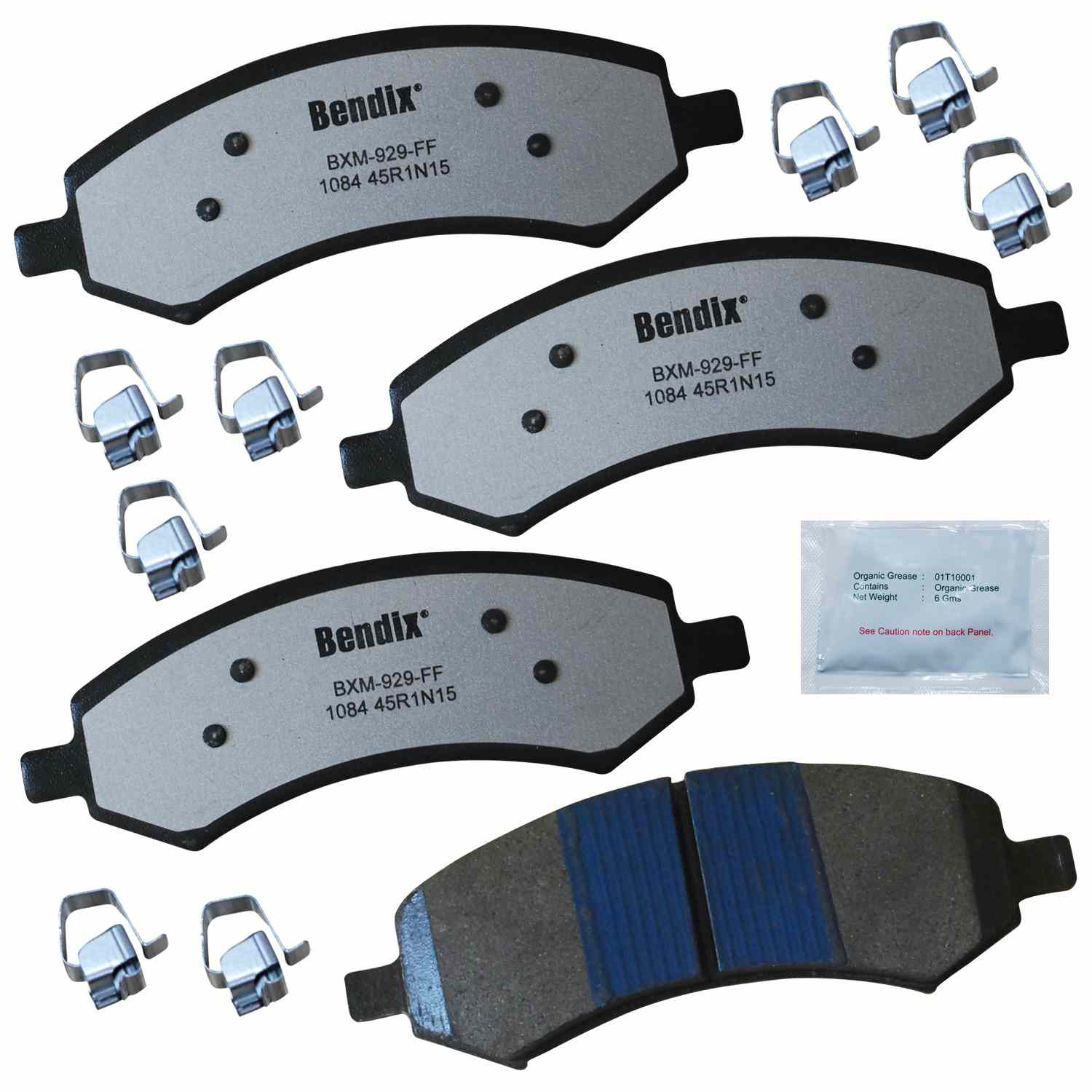 BENDIX FLEET METLOK Disc Brake Pad Set MKD1084FM
