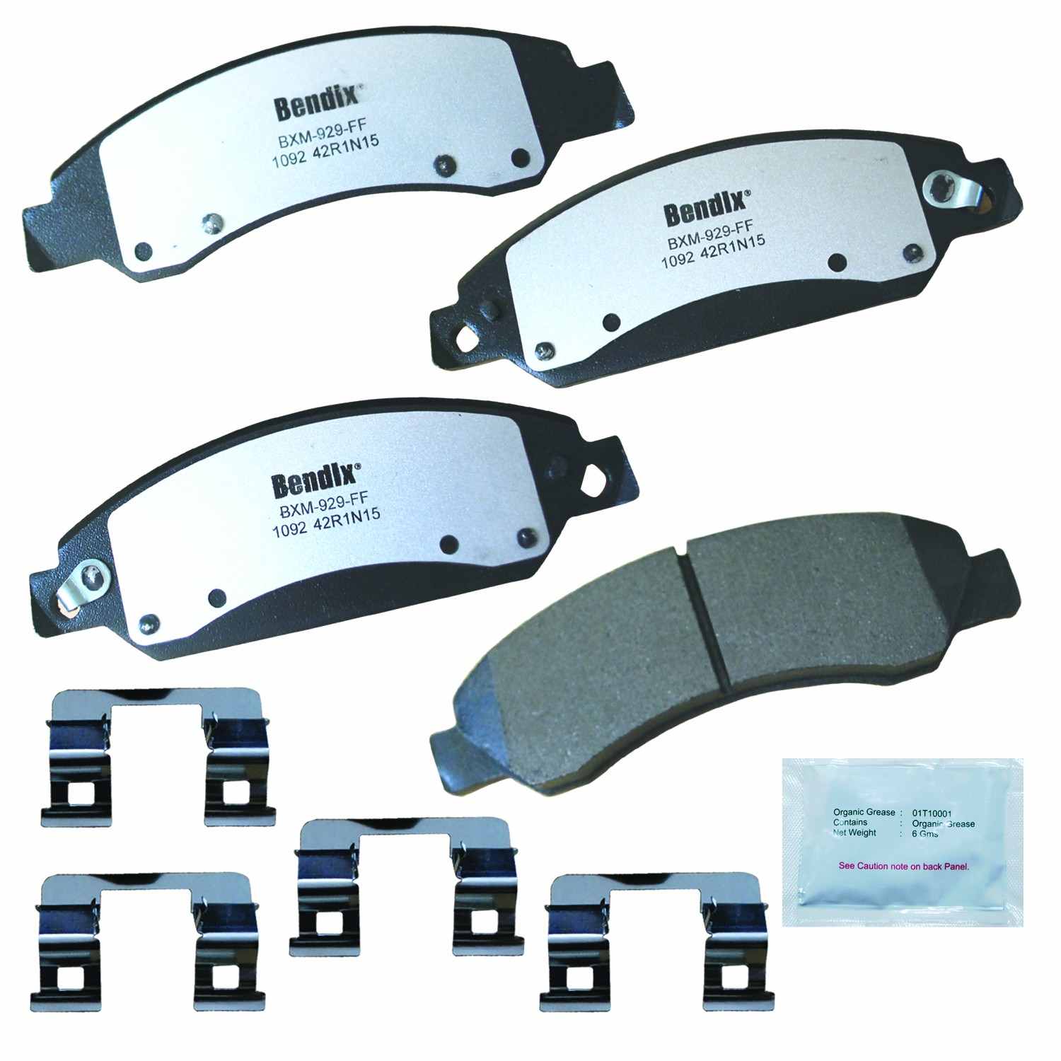 BENDIX FLEET METLOK Disc Brake Pad Set MKD1092FM