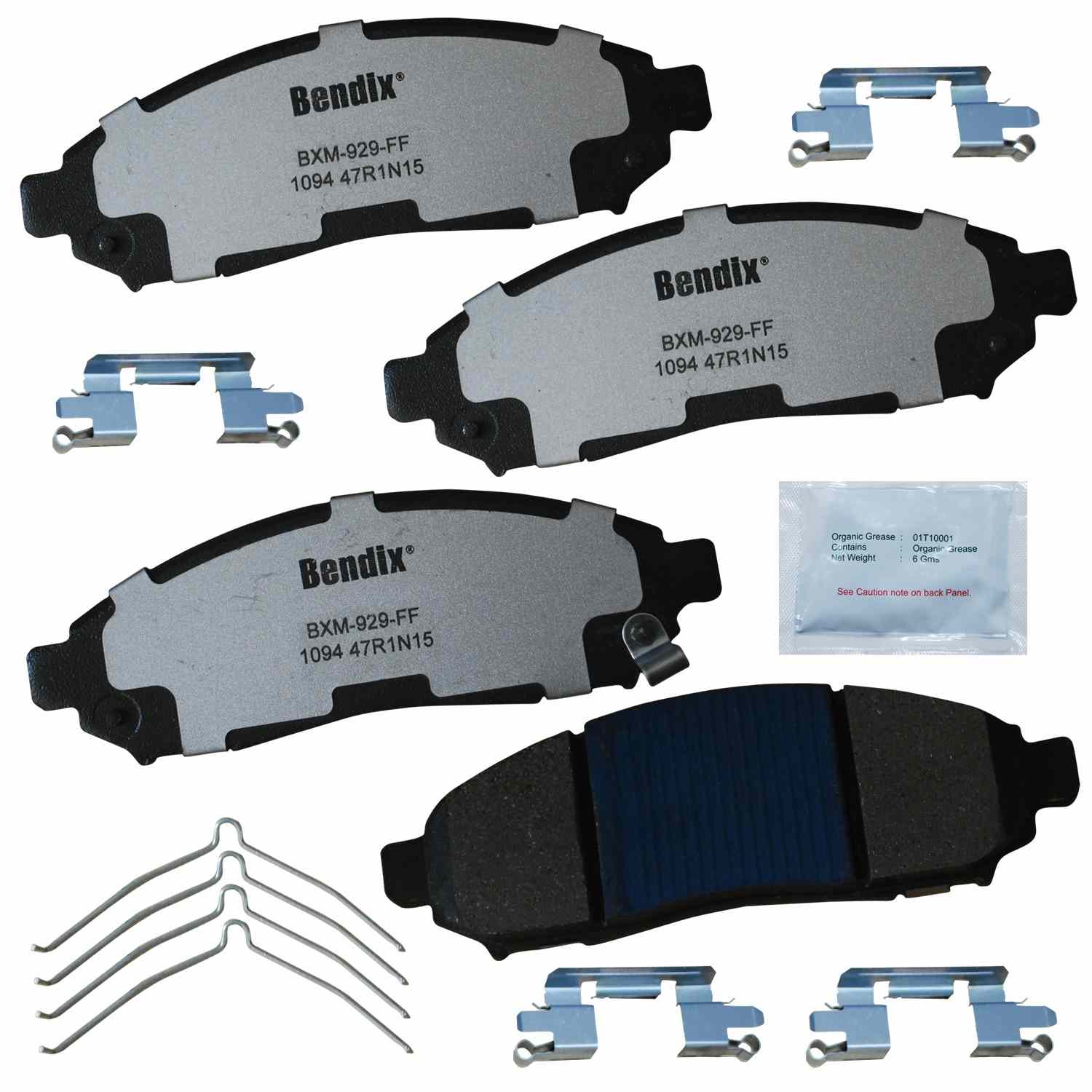 BENDIX FLEET METLOK Disc Brake Pad Set MKD1094FM