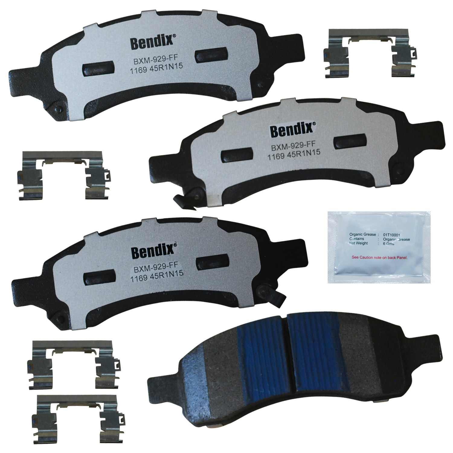 BENDIX FLEET METLOK Disc Brake Pad Set MKD1169FM