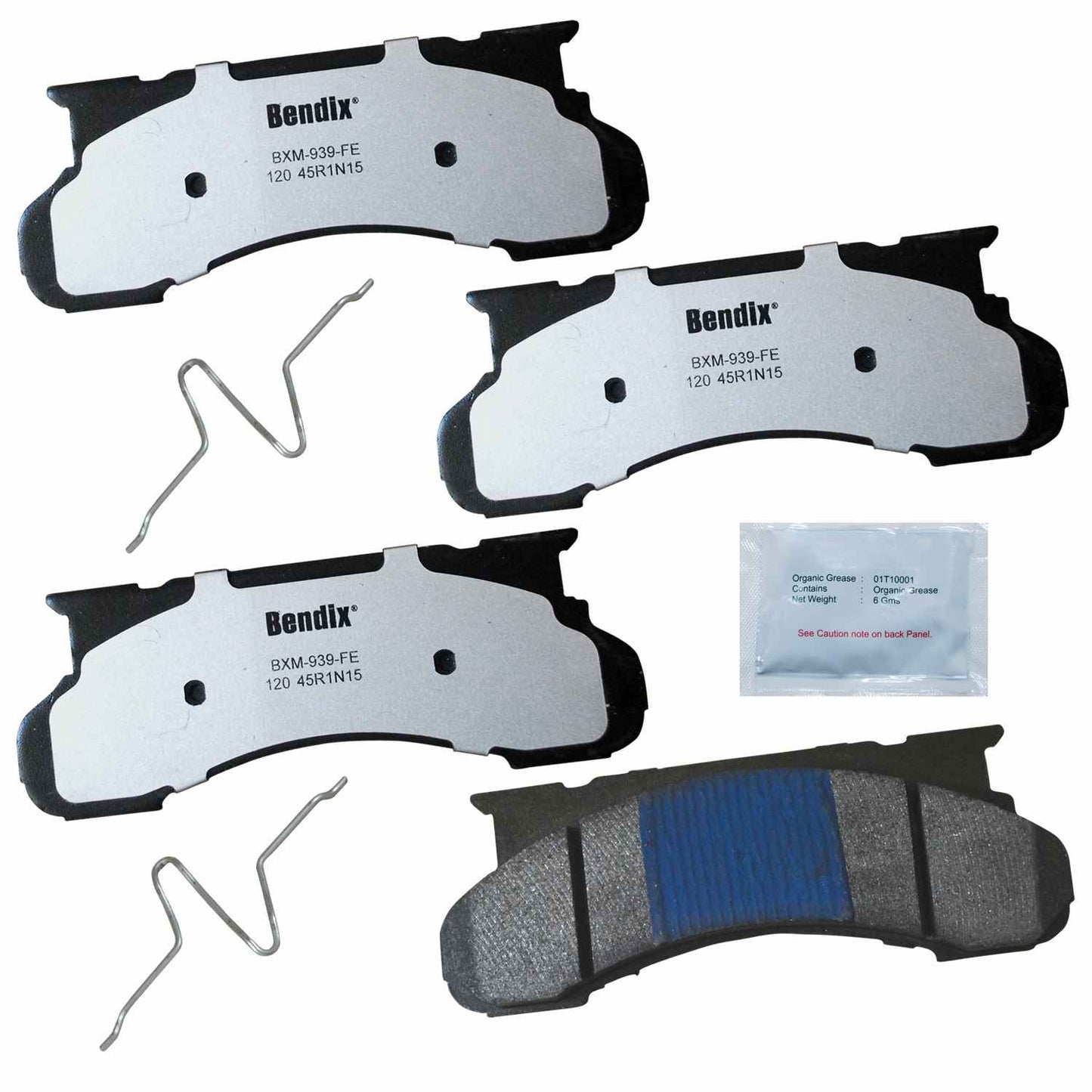 BENDIX FLEET METLOK Disc Brake Pad Set MKD120FM