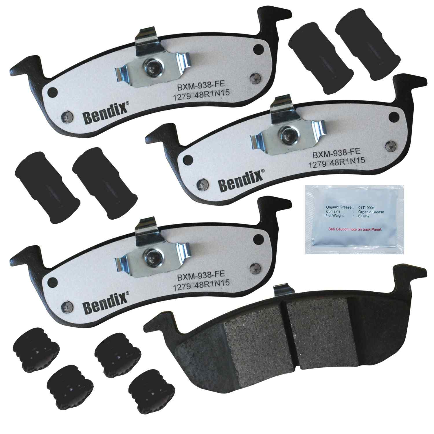 BENDIX FLEET METLOK Disc Brake Pad Set MKD1279FM