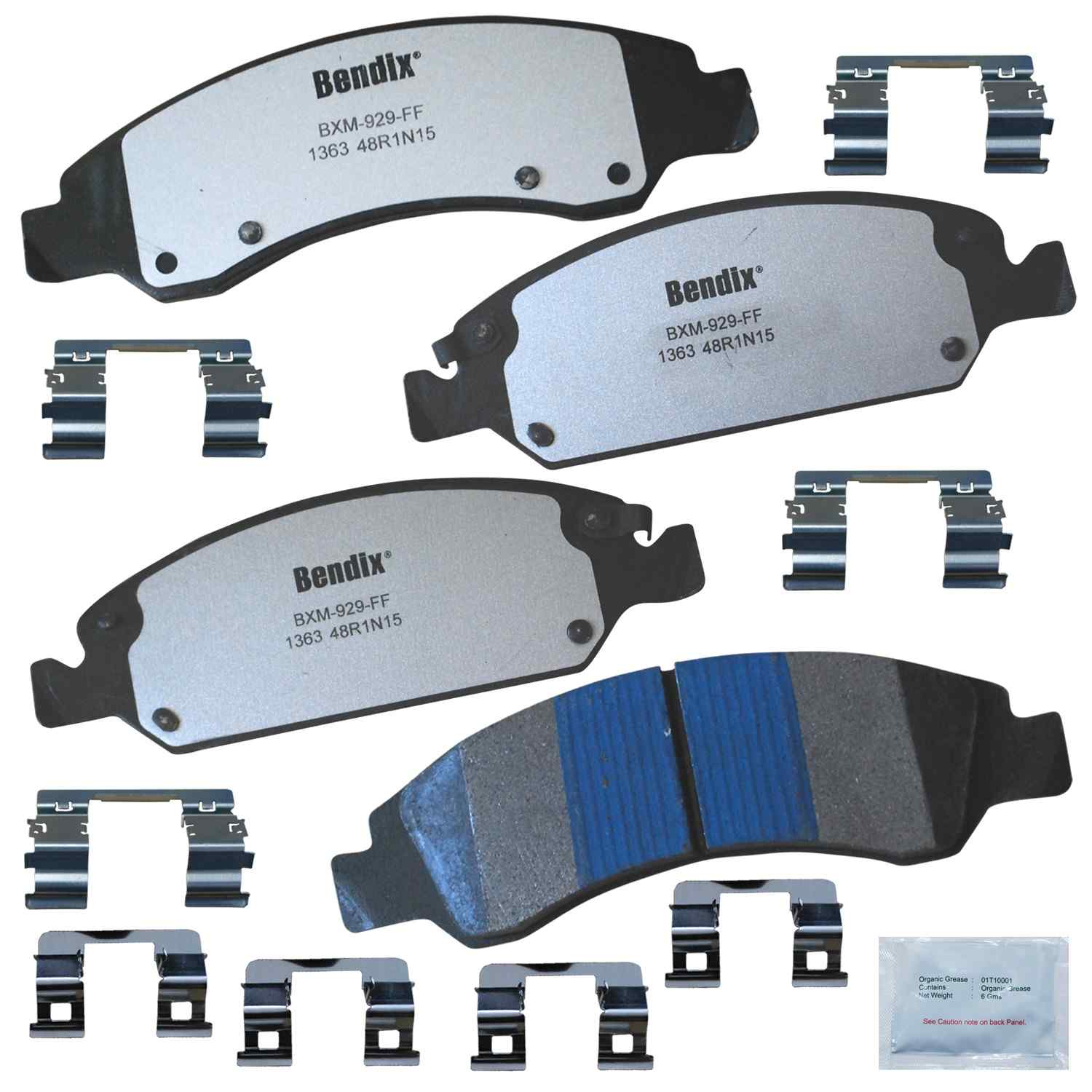 BENDIX FLEET METLOK Disc Brake Pad Set MKD1363FM
