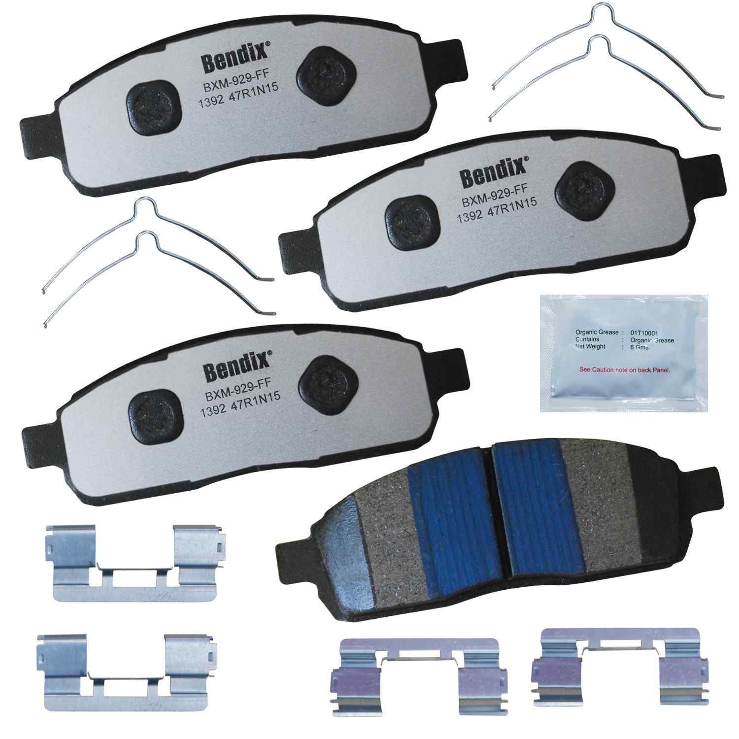 BENDIX FLEET METLOK Disc Brake Pad Set MKD1392FM