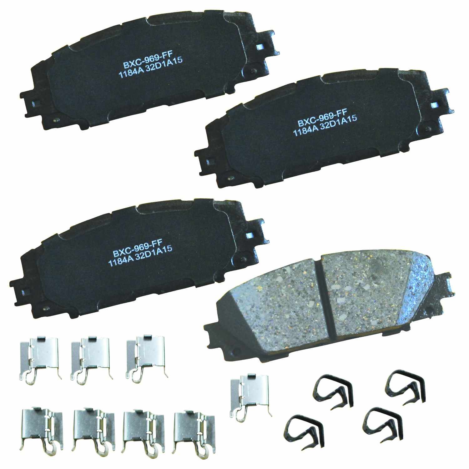 STOP BY BENDIX Disc Brake Pad Set SBC1184A