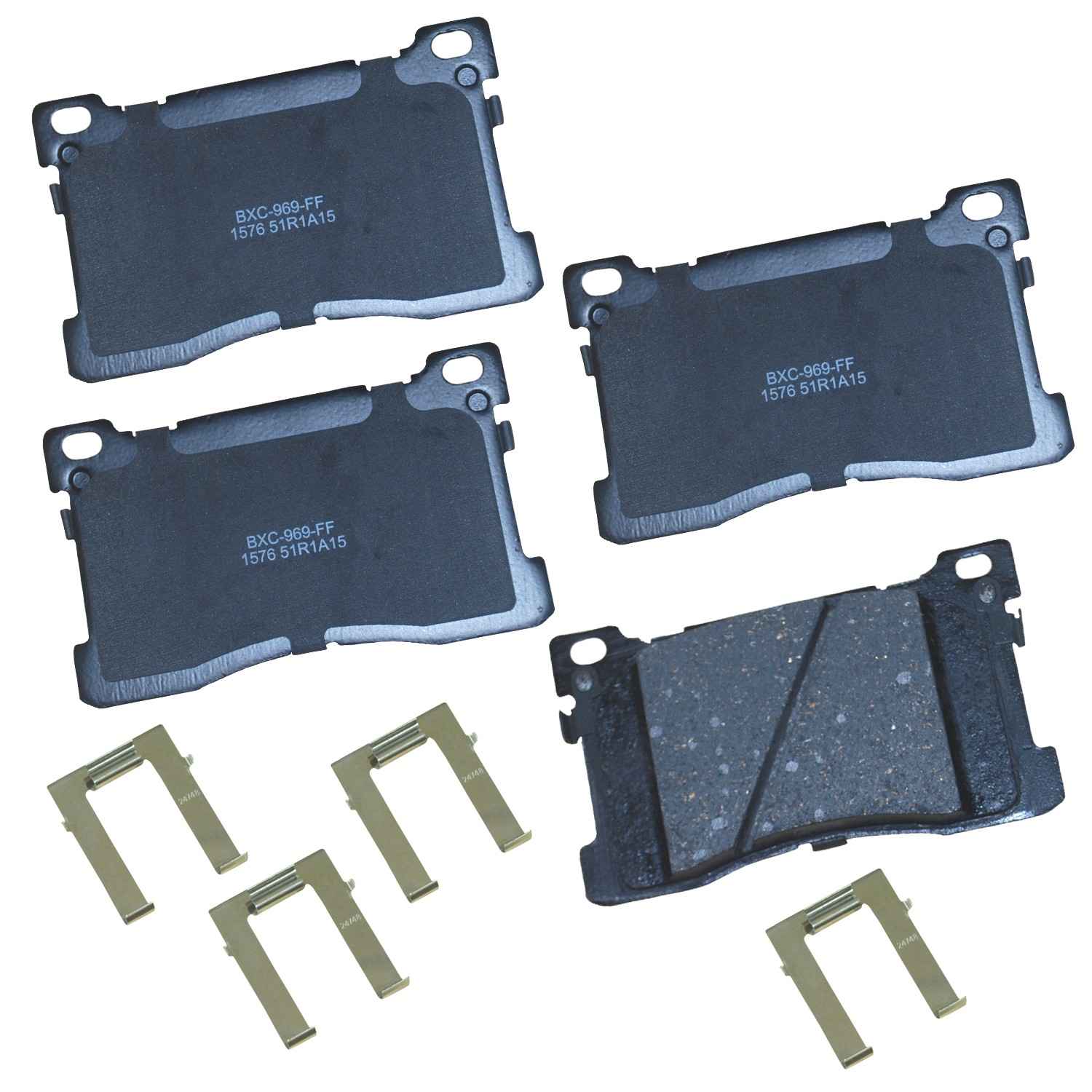 STOP BY BENDIX Disc Brake Pad Set SBC1576