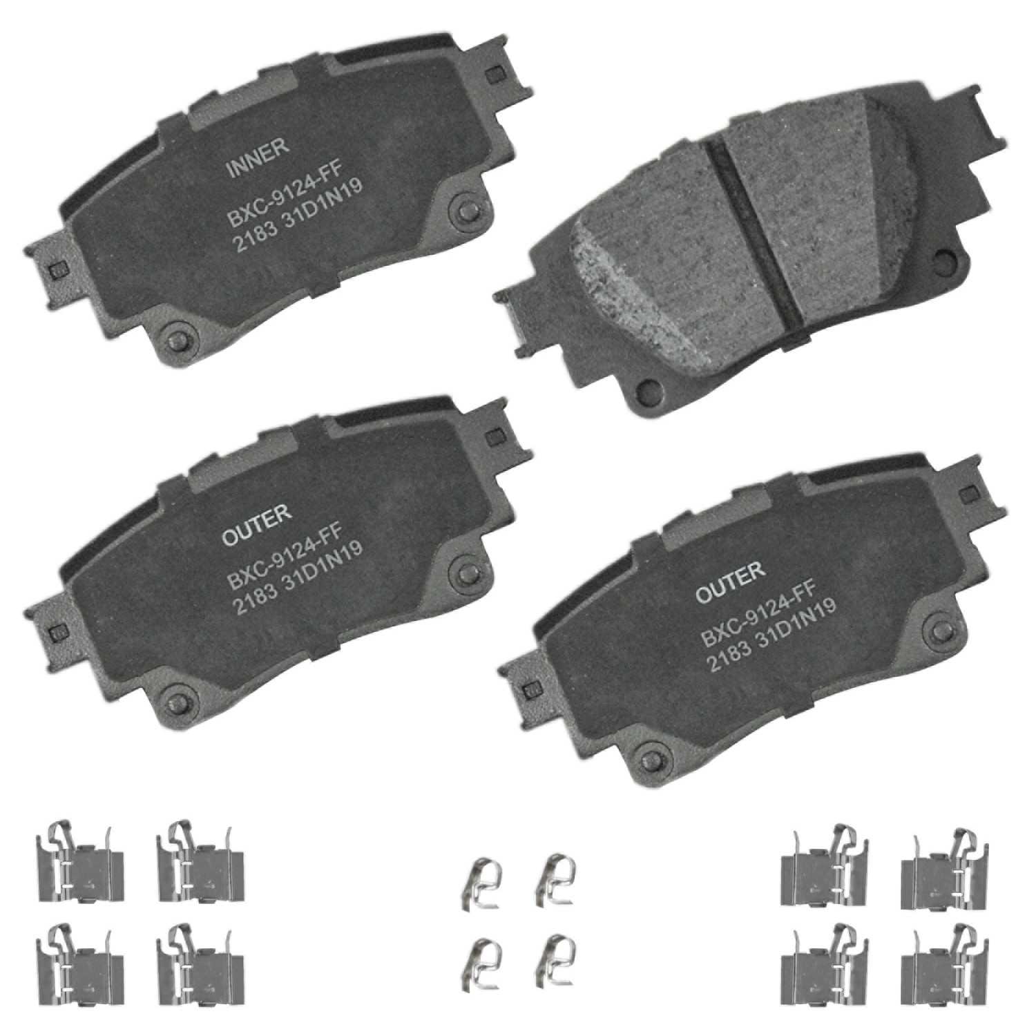 STOP BY BENDIX Disc Brake Pad Set SBC2183