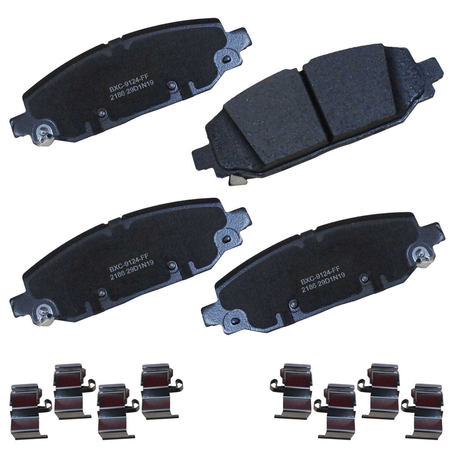 STOP BY BENDIX Disc Brake Pad Set SBC2186
