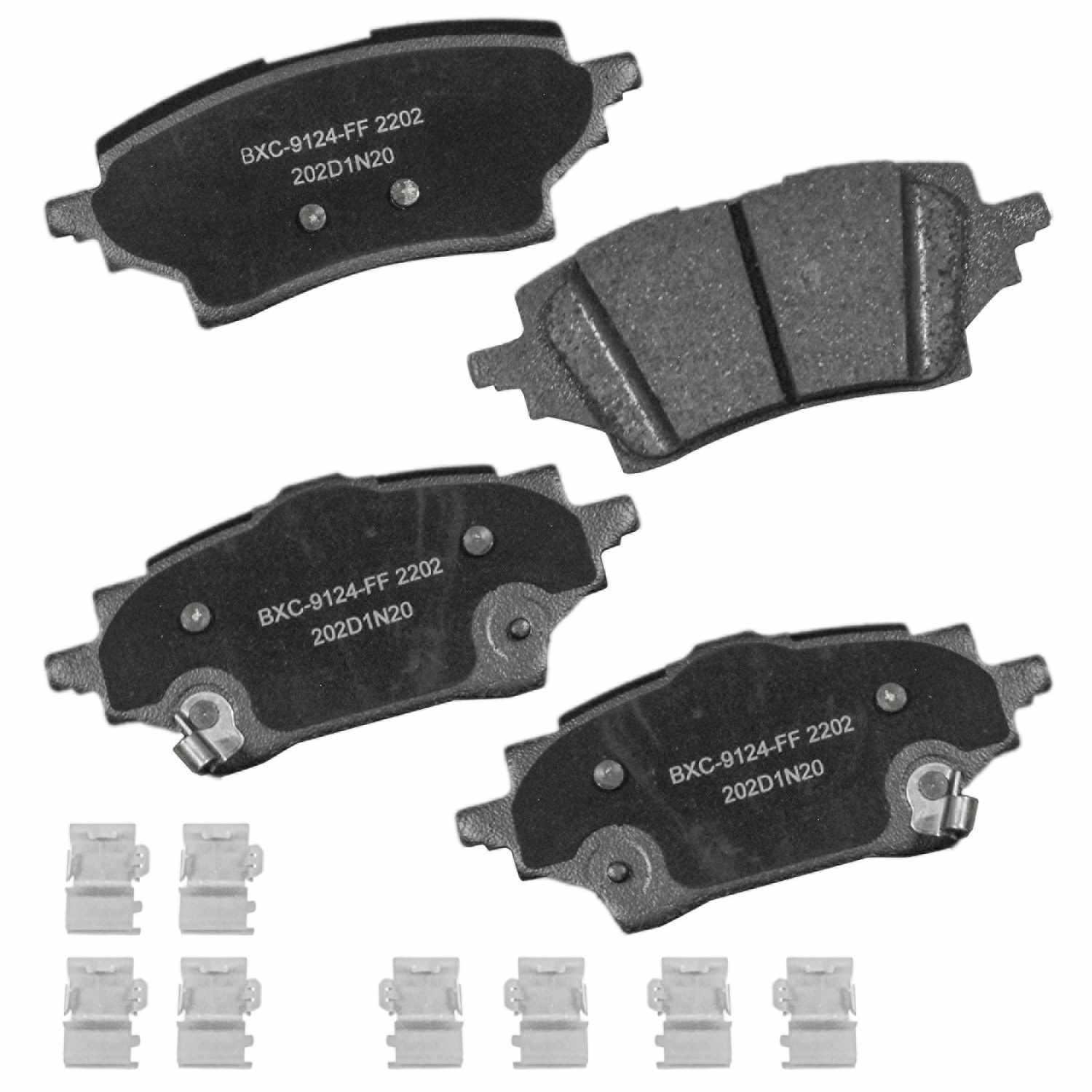 STOP BY BENDIX Disc Brake Pad Set SBC2202