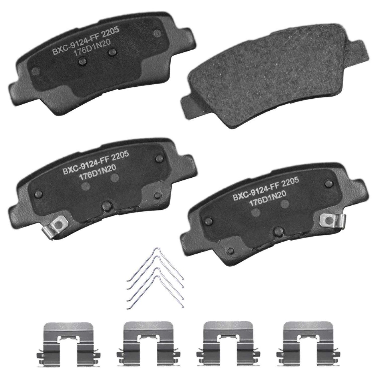 STOP BY BENDIX Disc Brake Pad Set SBC2205