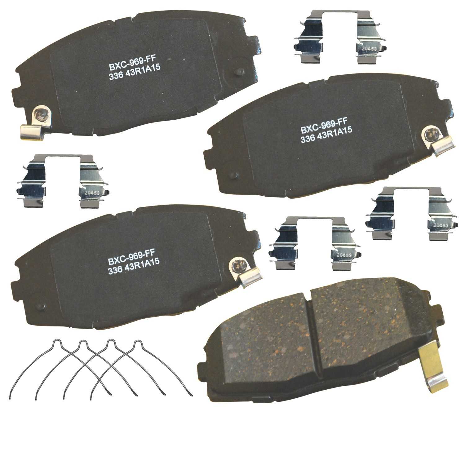 STOP BY BENDIX Disc Brake Pad Set SBC336