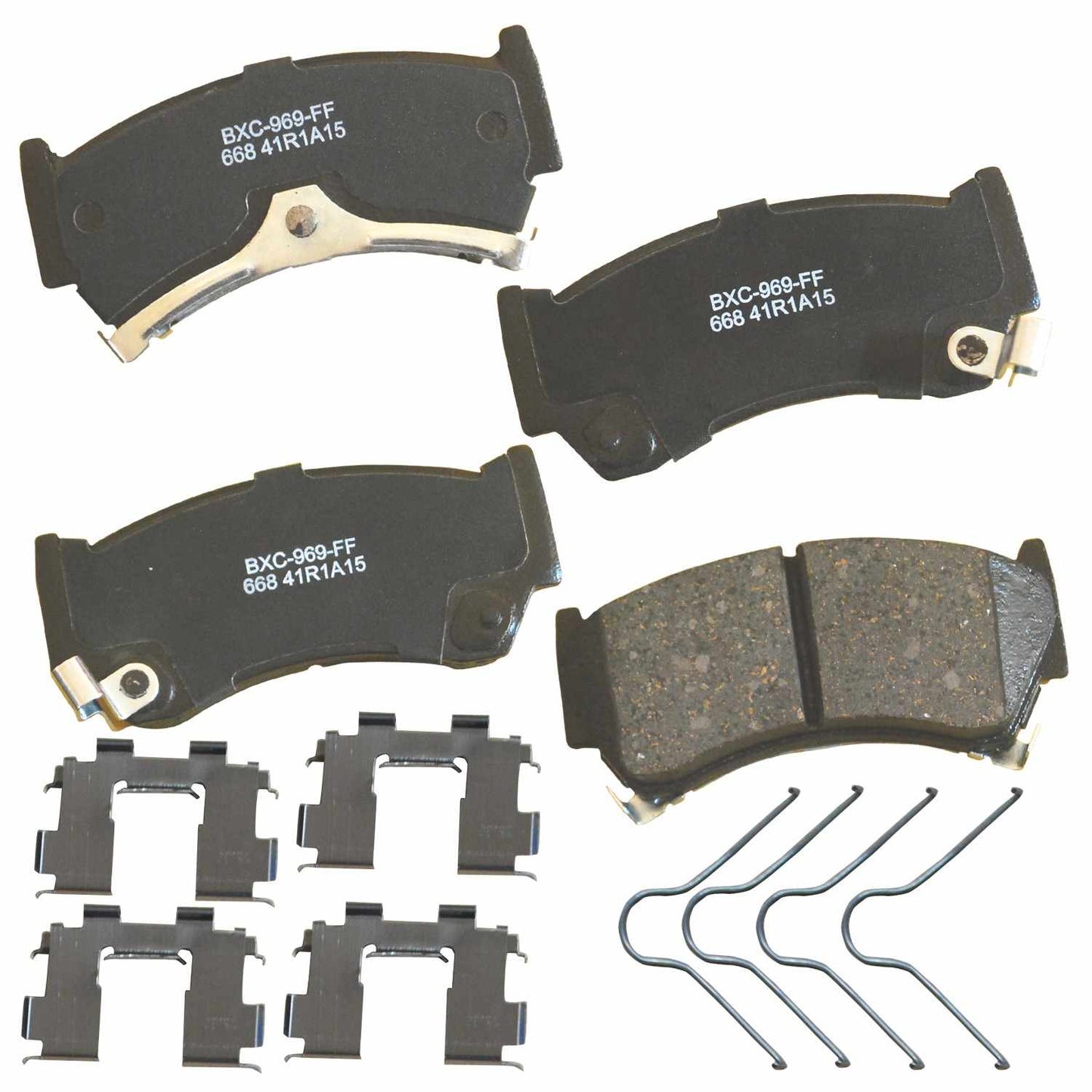 STOP BY BENDIX Disc Brake Pad Set SBC668