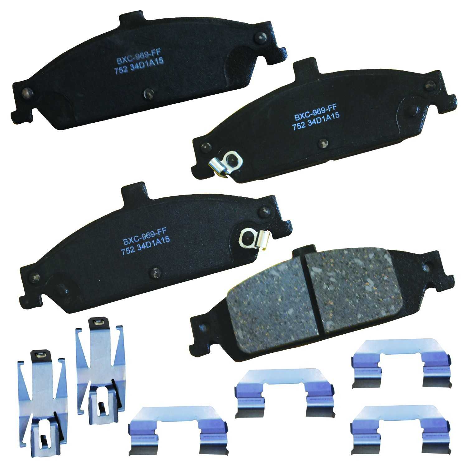 STOP BY BENDIX Disc Brake Pad Set SBC752