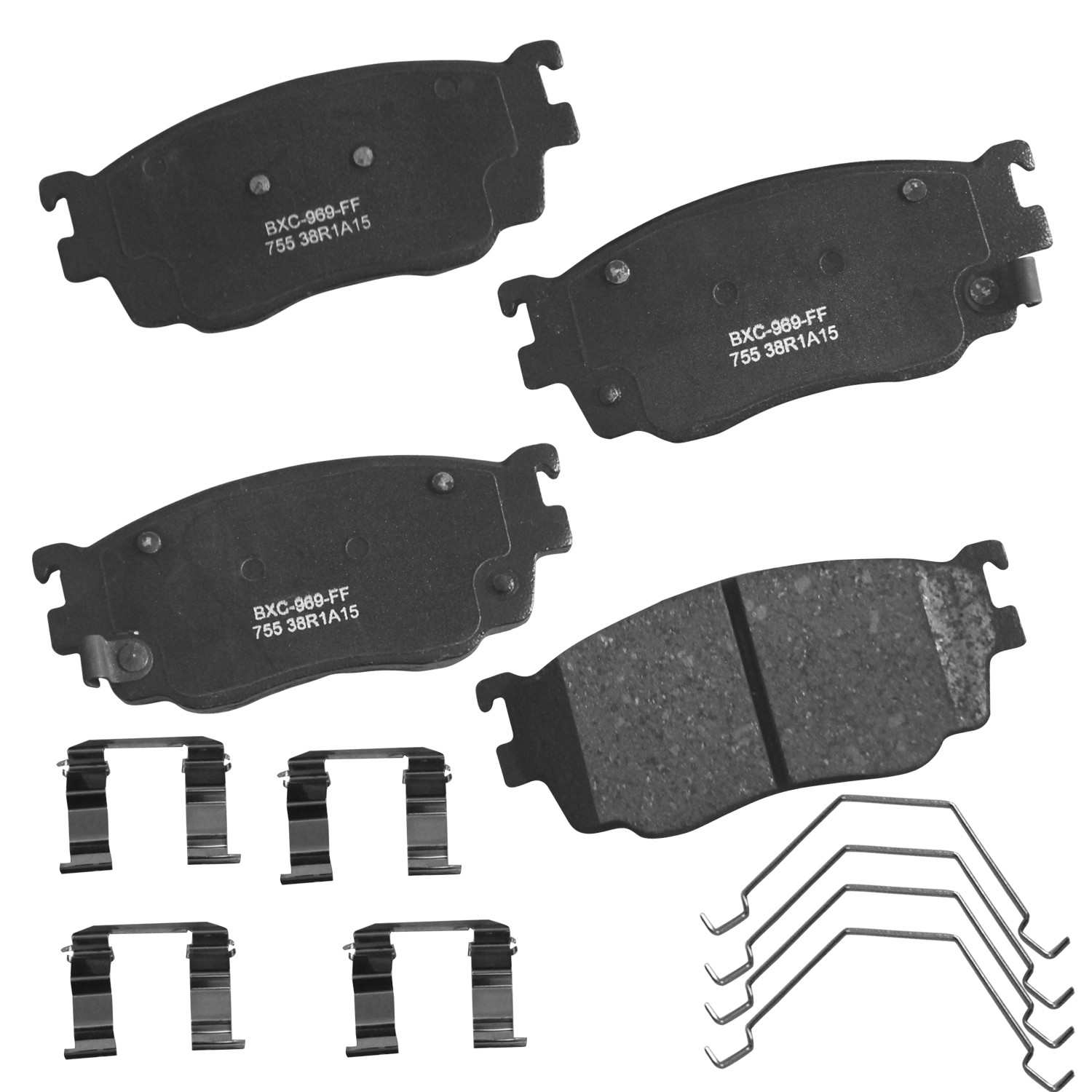 STOP BY BENDIX Disc Brake Pad Set SBC755