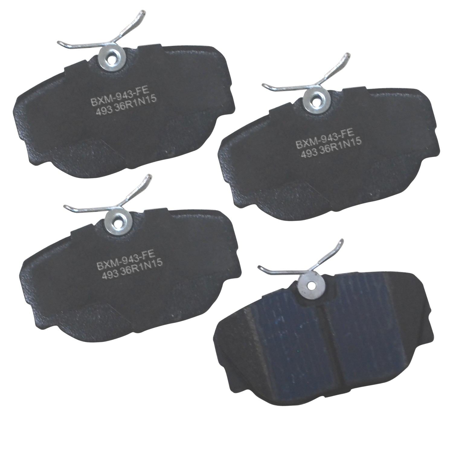 STOP BY BENDIX Disc Brake Pad Set top view frsport SBM493