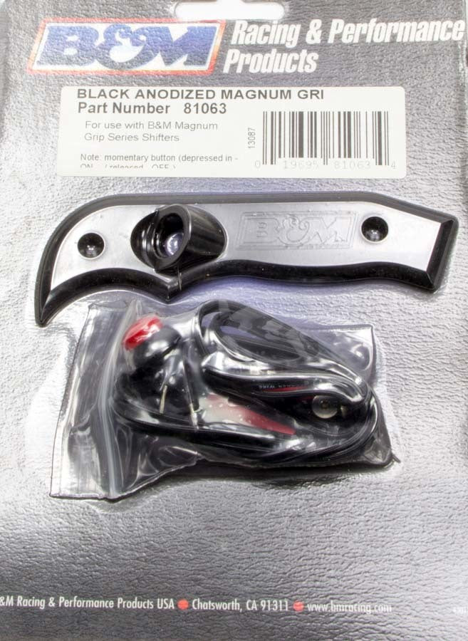 B&M Button Grip Plate Shifters and Components Shifter Knobs main image