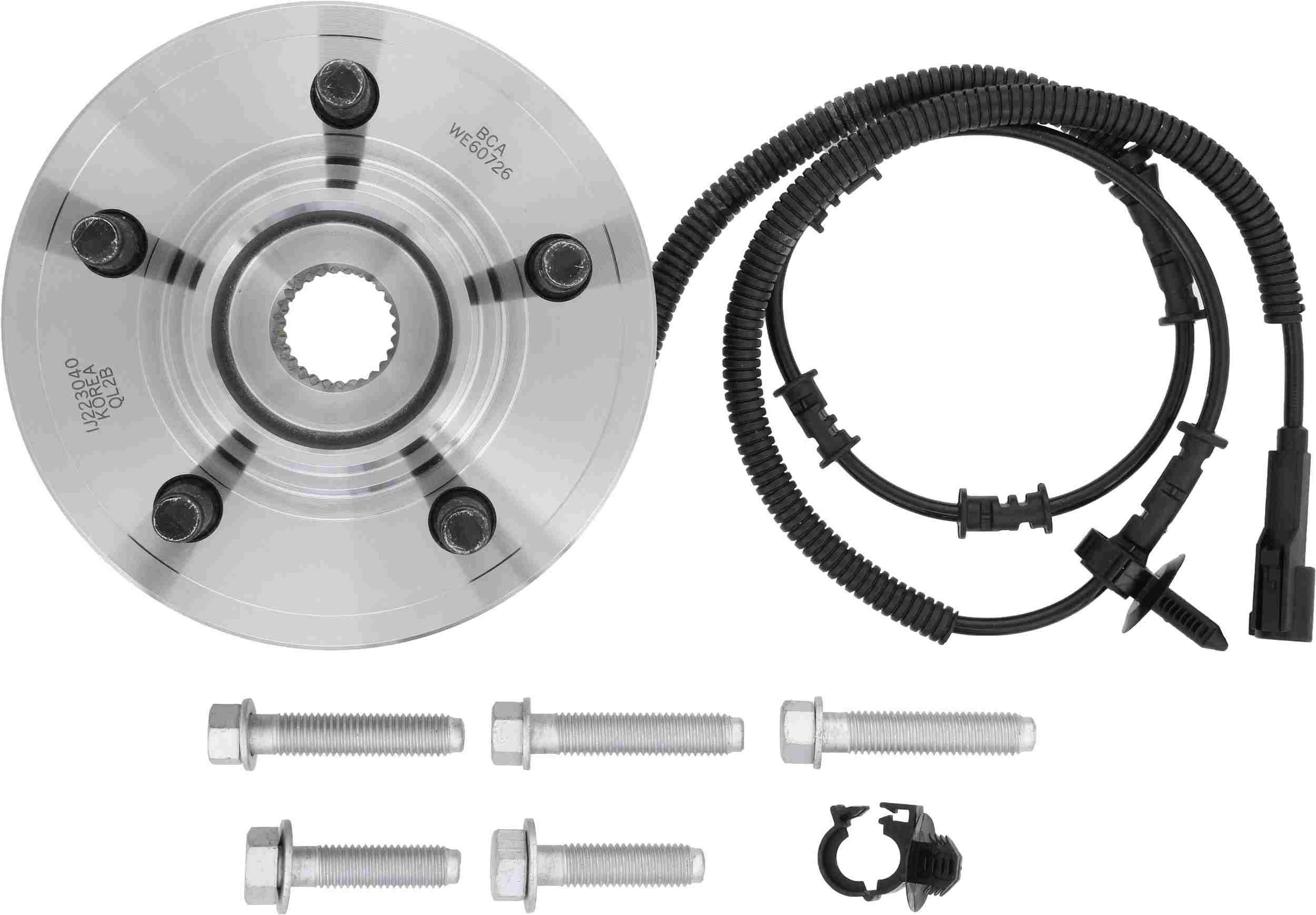 BCA Wheel Bearing and Hub Assembly WE60726