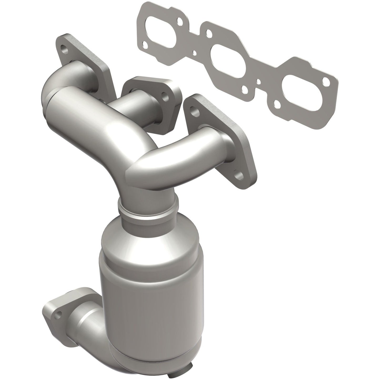 BRExhaust Catalytic Converter with Integrated Exhaust Manifold 079-4074
