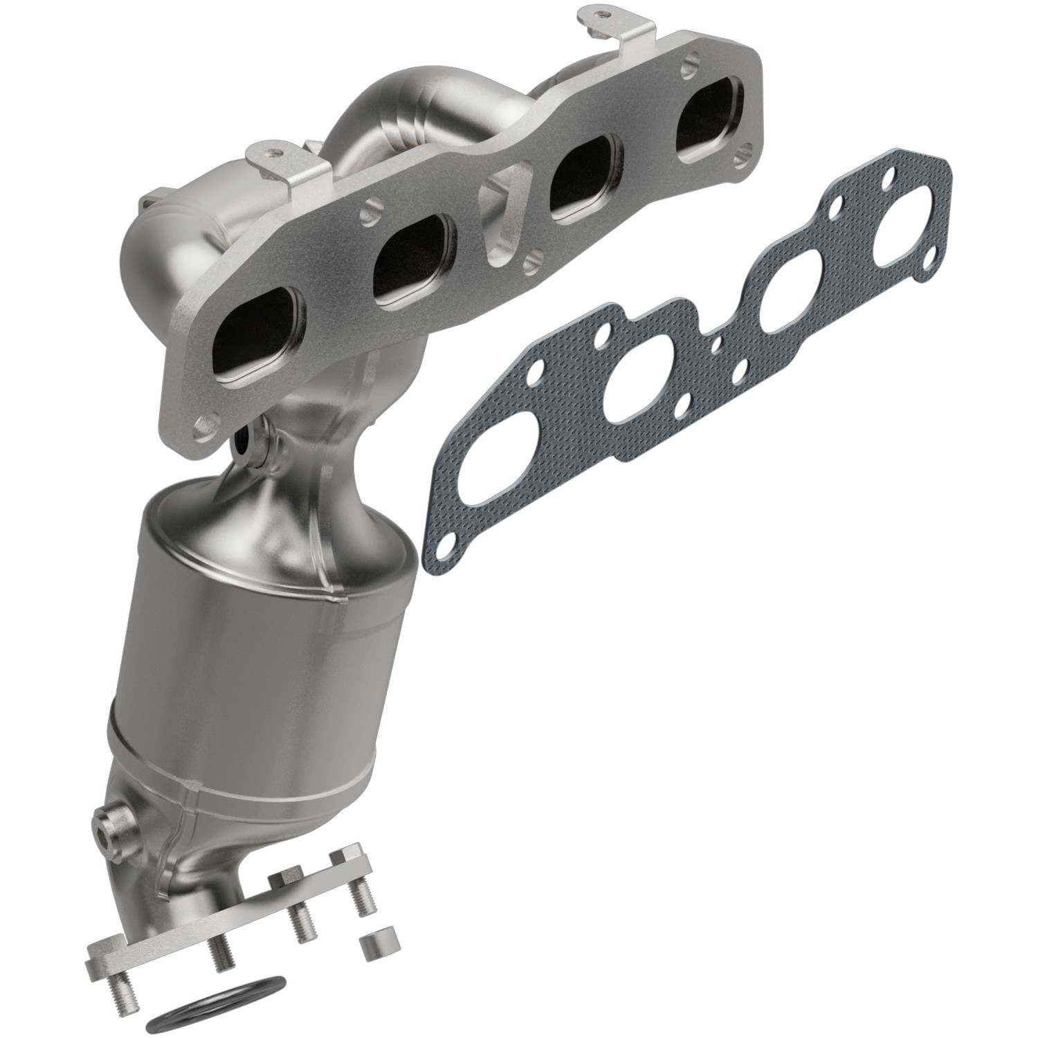 BRExhaust Catalytic Converter with Integrated Exhaust Manifold 096-1445
