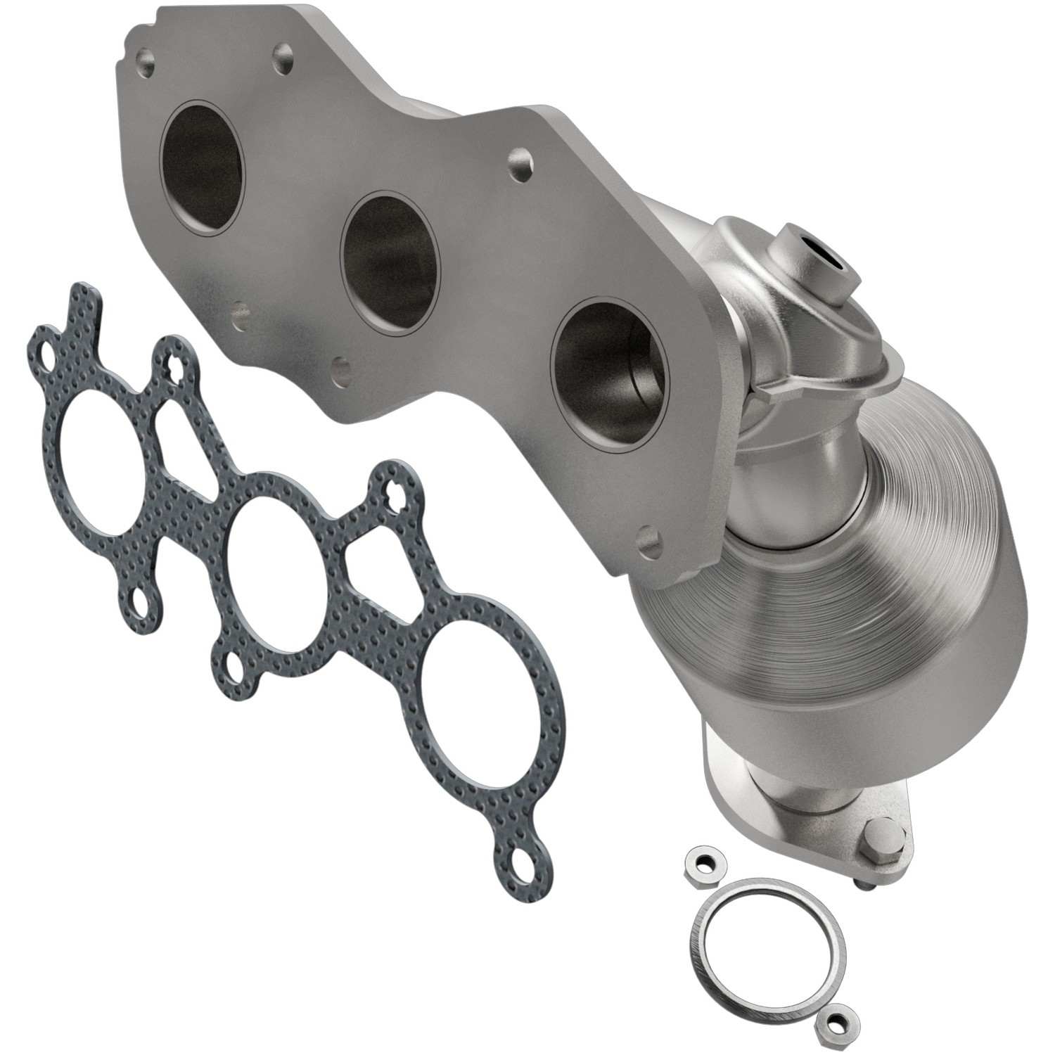 BRExhaust Catalytic Converter with Integrated Exhaust Manifold 096-1684