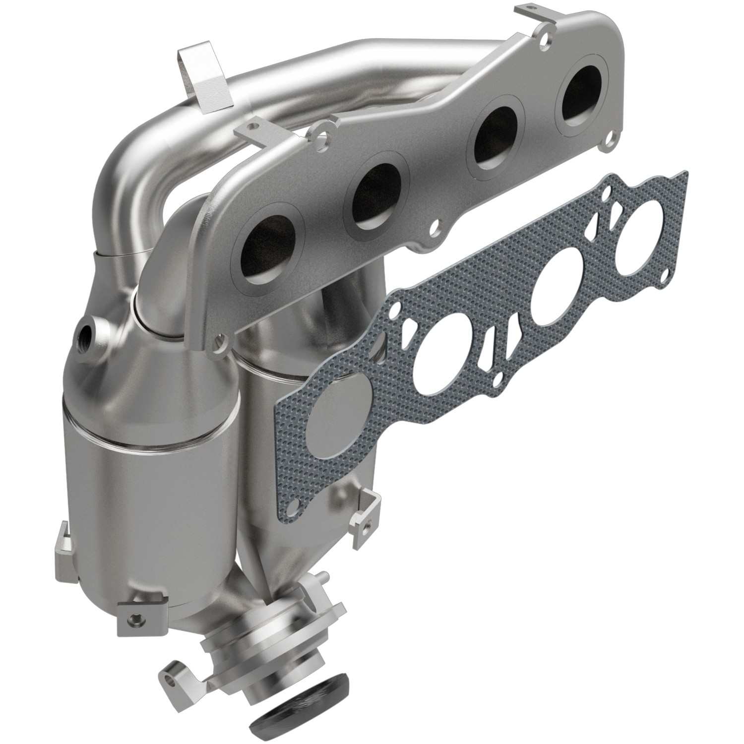 BRExhaust Catalytic Converter with Integrated Exhaust Manifold 096-1699