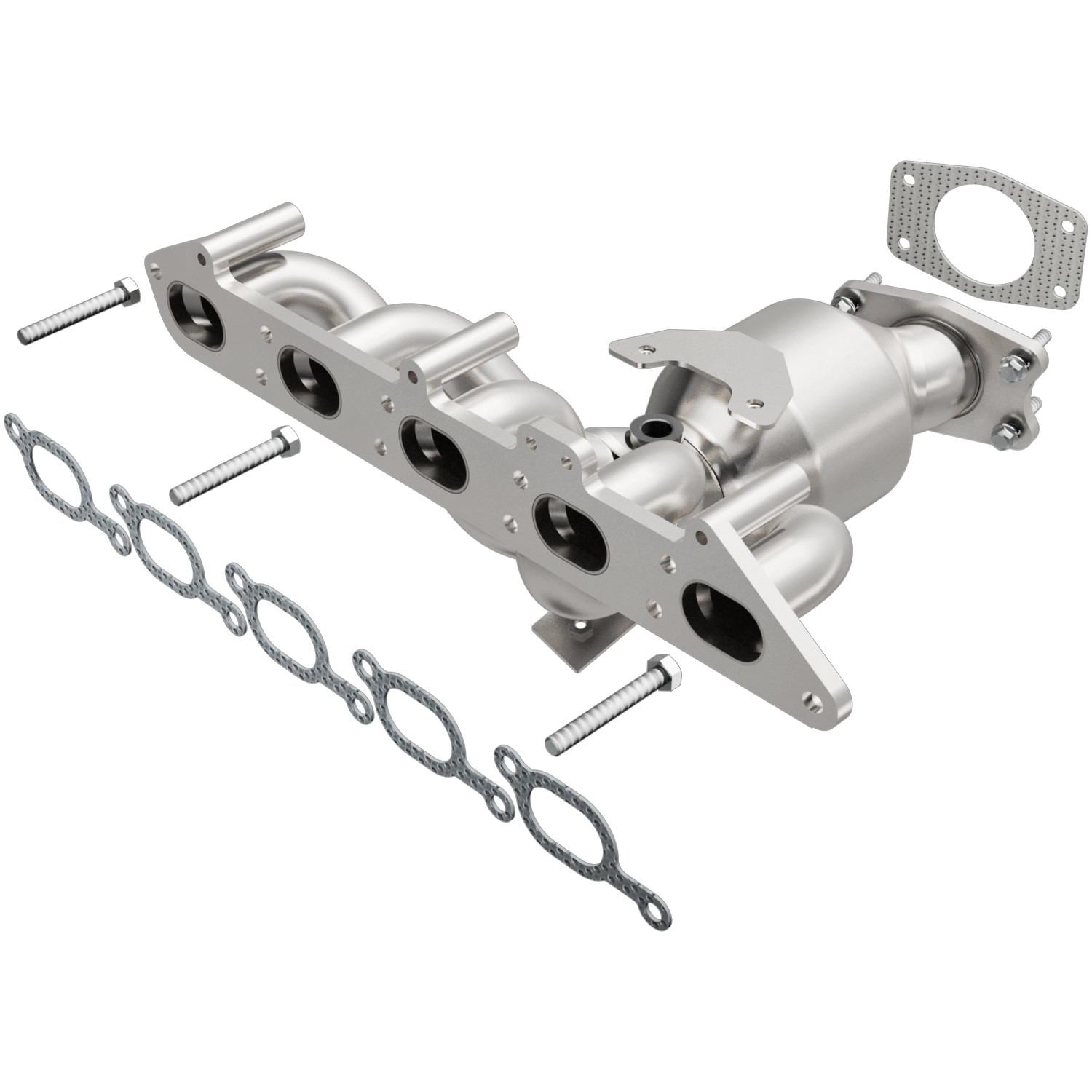 BRExhaust Catalytic Converter with Integrated Exhaust Manifold 096-1985