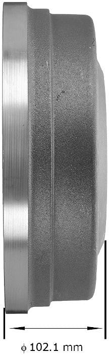 BENDIX PREMIUM DRUM AND ROTOR Brake Drum PDR0017