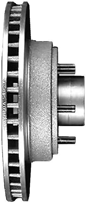 BENDIX PREMIUM DRUM AND ROTOR Disc Brake Rotor and Hub Assembly PRT1016