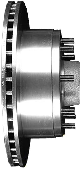 BENDIX PREMIUM DRUM AND ROTOR Disc Brake Rotor and Hub Assembly PRT1052