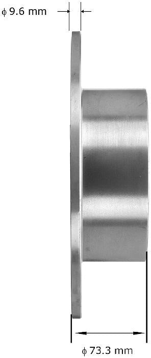 BENDIX PREMIUM DRUM AND ROTOR Disc Brake Rotor PRT1199
