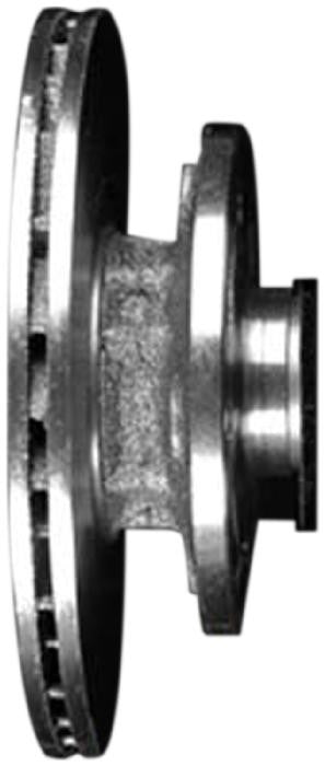 BENDIX PREMIUM DRUM AND ROTOR Disc Brake Rotor and Hub Assembly PRT1317