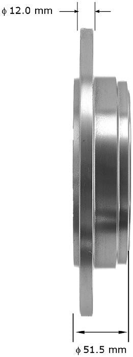 BENDIX PREMIUM DRUM AND ROTOR Disc Brake Rotor PRT1849