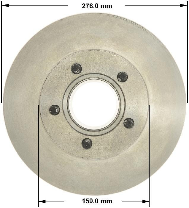 BENDIX PREMIUM DRUM AND ROTOR Disc Brake Rotor and Hub Assembly PRT1900