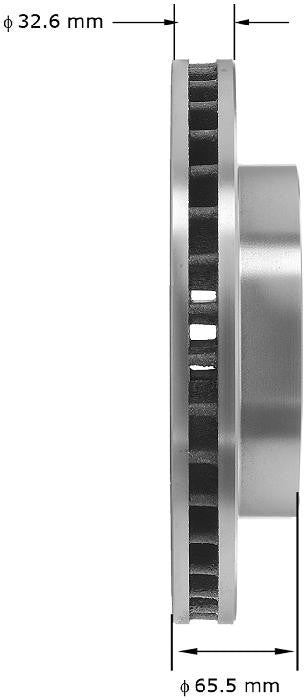 BENDIX PREMIUM DRUM AND ROTOR Disc Brake Rotor PRT1940