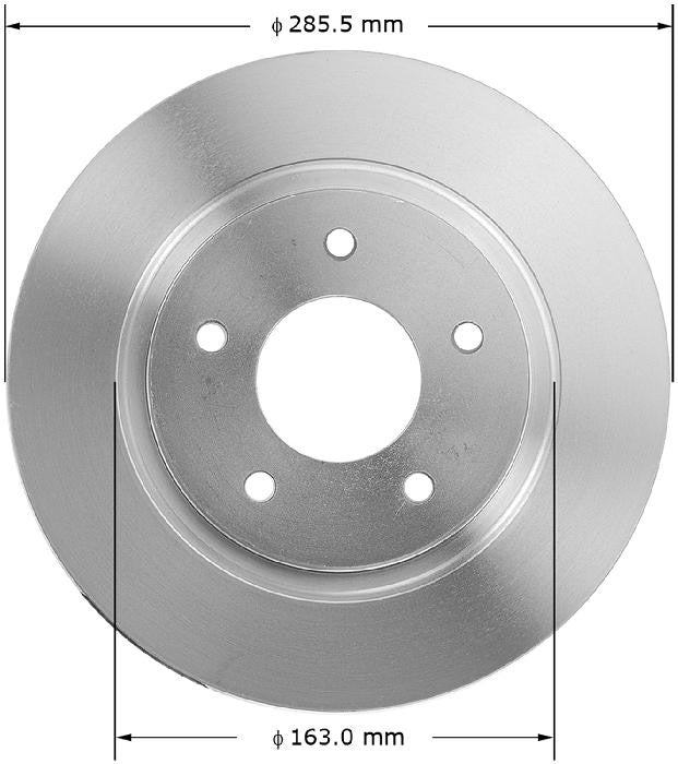 BENDIX PREMIUM DRUM AND ROTOR Disc Brake Rotor PRT5064FC